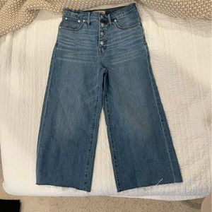 Madewell Wide Leg Crop size 28/8
